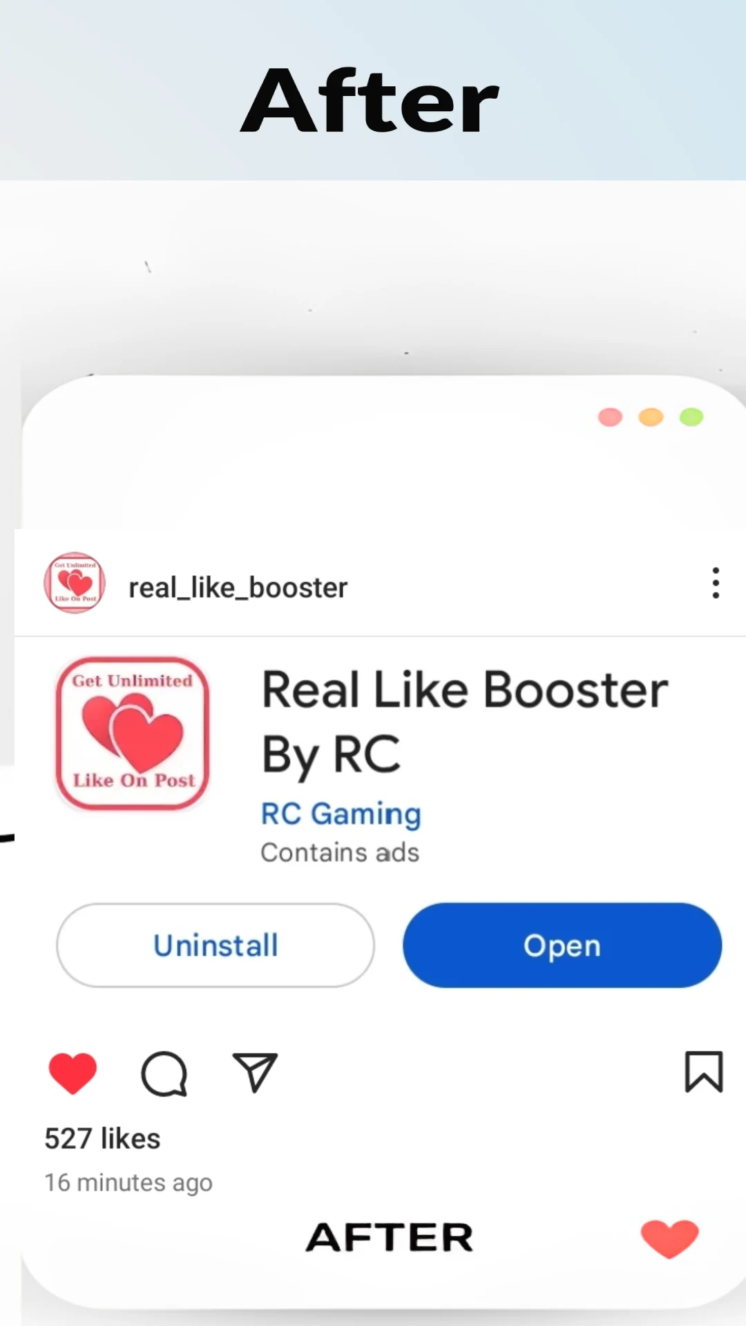 RC Real Like Follower Booster screenshot